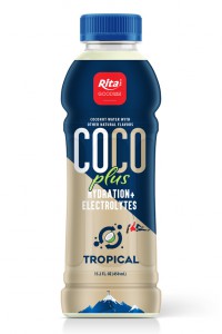 15.2 fl oz Pet Bottle tropical fruit Coconut water  plus Hydration electrolytes