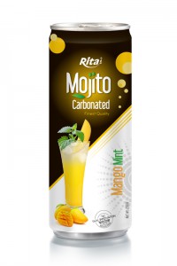 250ml Carbonated Mango Mint Mojito Drink