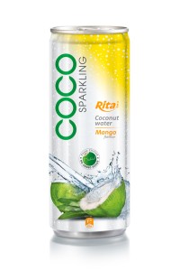 芒果味含汽椰子水