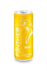 250ml Slim Can The Yellow Edition Energy Drink