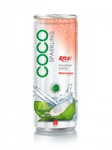 250ml Watermelon flavor Sparkling Coconut Water