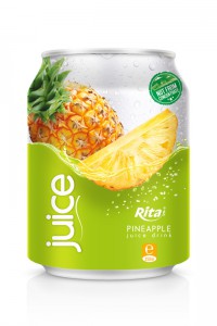 250ml alu can Pineapple Juice Drink