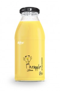 250ml glass bottle  Pineapple Juice