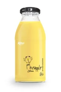 250毫升玻璃瓶装菠萝汁