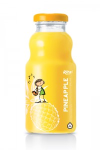 250ml glass bottle pineapple juice
