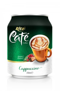 250ml short can Cappuccino coffee
