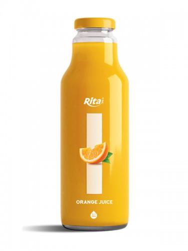 280ml glass bottle Orange Juice