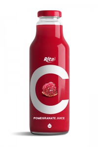 280ml glass bottle pomegranate juice