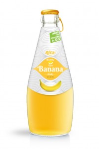 290ml glass bottle Banana drink