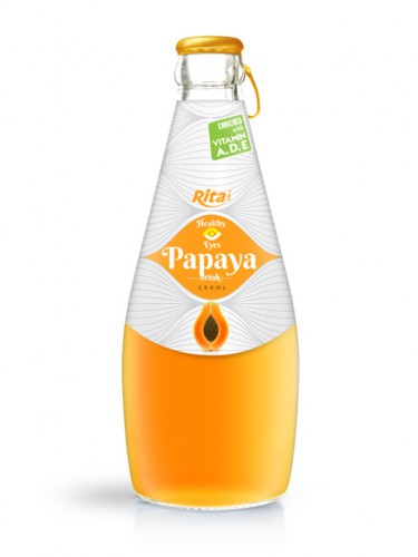 290ml glass bottle Papaya drink