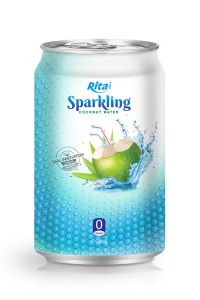 330毫升铝罐装含汽椰子水