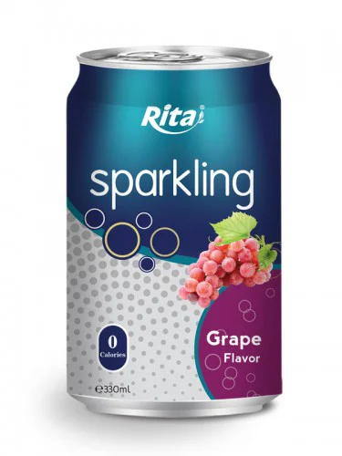 330ml Grape Sparkling Water