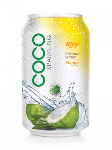 330ml Mango flavor Sparkling Coconut Water