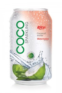 330ml Watermelon flavor Sparkling Coconut Water