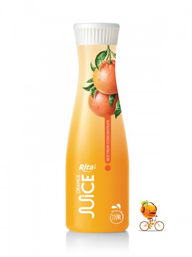 350ml Pet Bottle orange 2 juice drink 