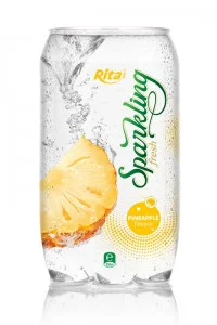 350ml Pet bottle Sparkling pineapple juice drink 