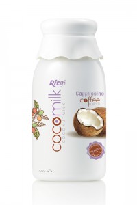 360ml PP bottle Coconut Milk with Cappuccino Coffee