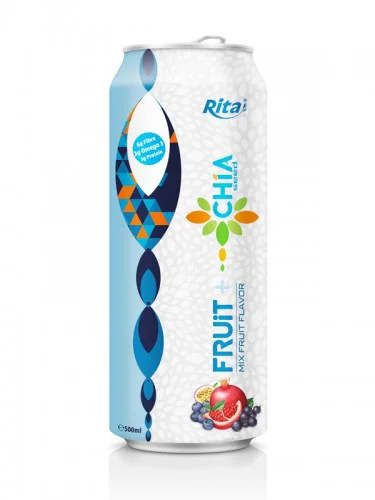 500毫升混合果味奇亚籽饮料 