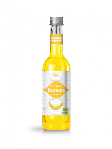 50ml glass bottle Banana drink