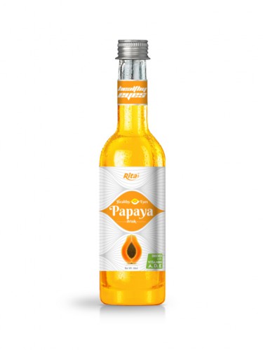 50ml glass bottle  Papaya drink