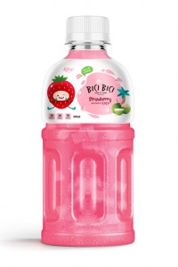 300ml宠物瓶草莓汁椰子果冻Bici Bici