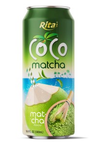 抹茶椰子水500ml罐