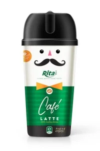 拿铁咖啡360ml透明PP瓶越南