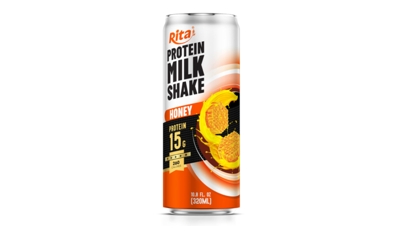 蜂蜜口味高蛋白奶昔 320ml细长罐