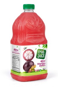 营养饮料NFC山竹果汁饮料 2L PET瓶