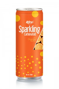 Sparkling Orange Fruit Flavor Drink