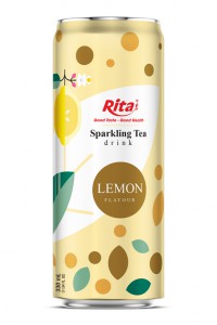 Sparkling Tea drink lemon flavour 330ml sleek canned  near me