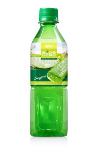 最佳天然原汁芦荟汁 500ml 绿色宠物瓶. 