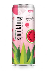 aloe vera juice sparkling watermelon flavor drink
