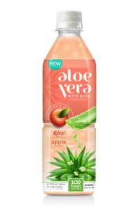 芦荟果肉与苹果味 500mlPET方瓶