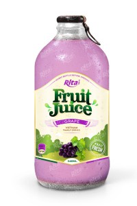grape fruit juice 340ml glass bottle 