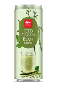 批发冰绿豆饮料320ml细罐