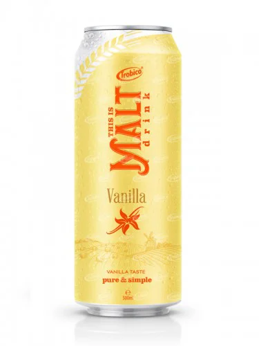 麦芽饮料与香草味500ml