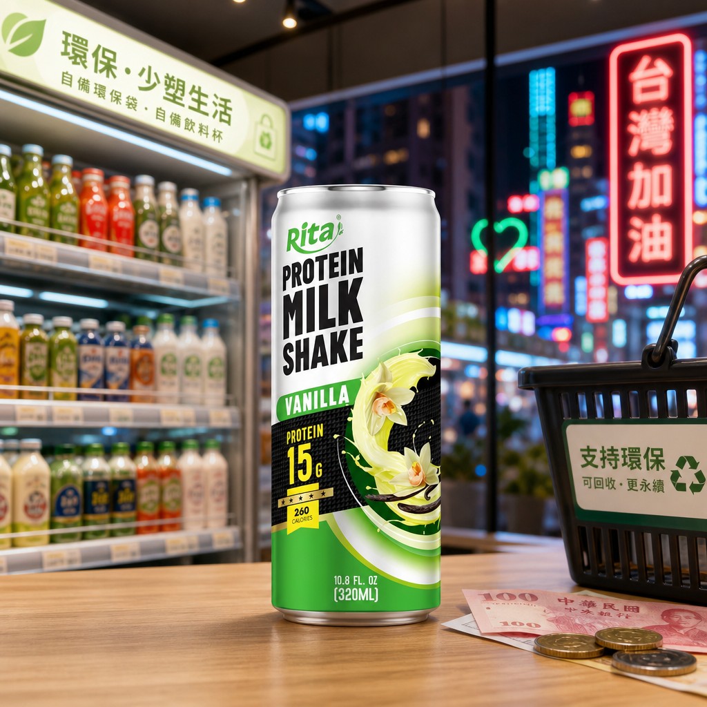 从罐装到环保:高蛋白奶昔的可持续包装革新趋势 - Image 1