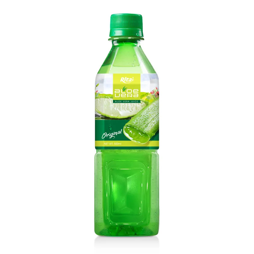 aloe 500ml Green Bottle 03