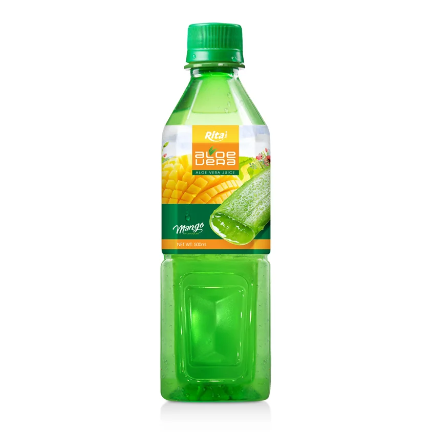 aloe 500ml Green Bottle 03