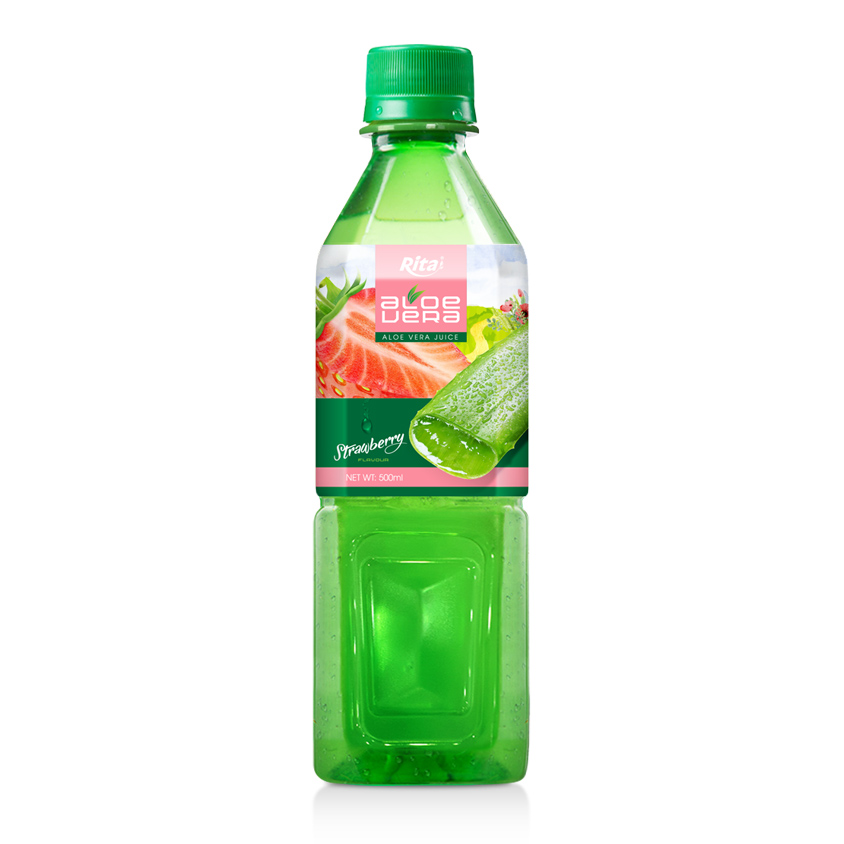 aloe 500ml Green Bottle 03