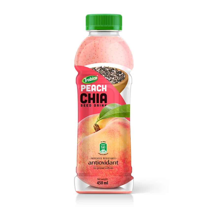 Peach chia seed 450