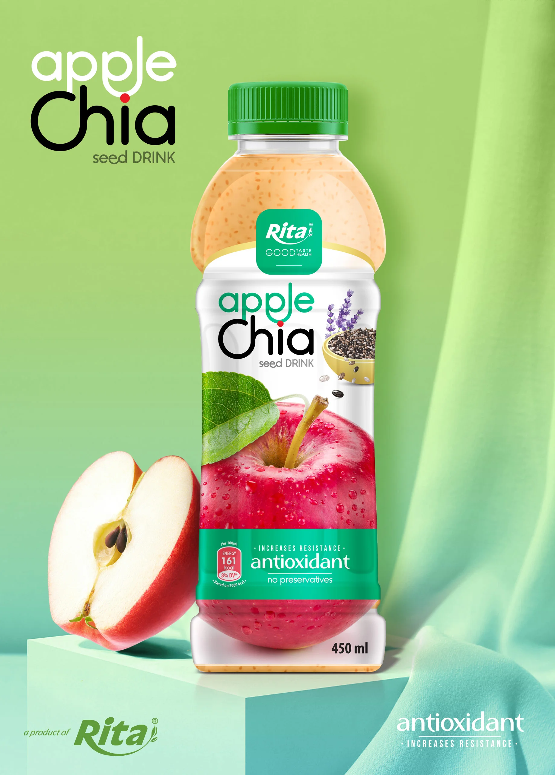 Poster Peach Chia 450ml 