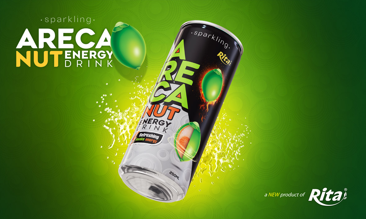 Sparkling Areca nut Energy drink 02