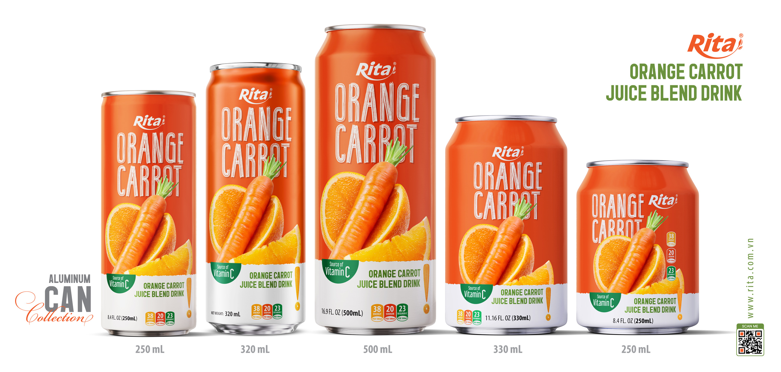 Orange Carrot_250ml short can Poster 1