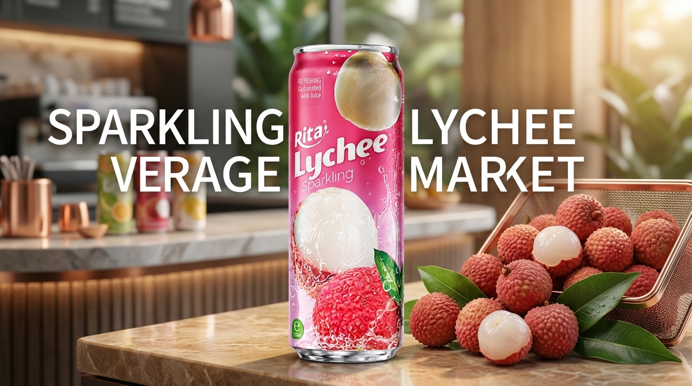 SPARKLING LYCHEE BEVERAGE MARKET