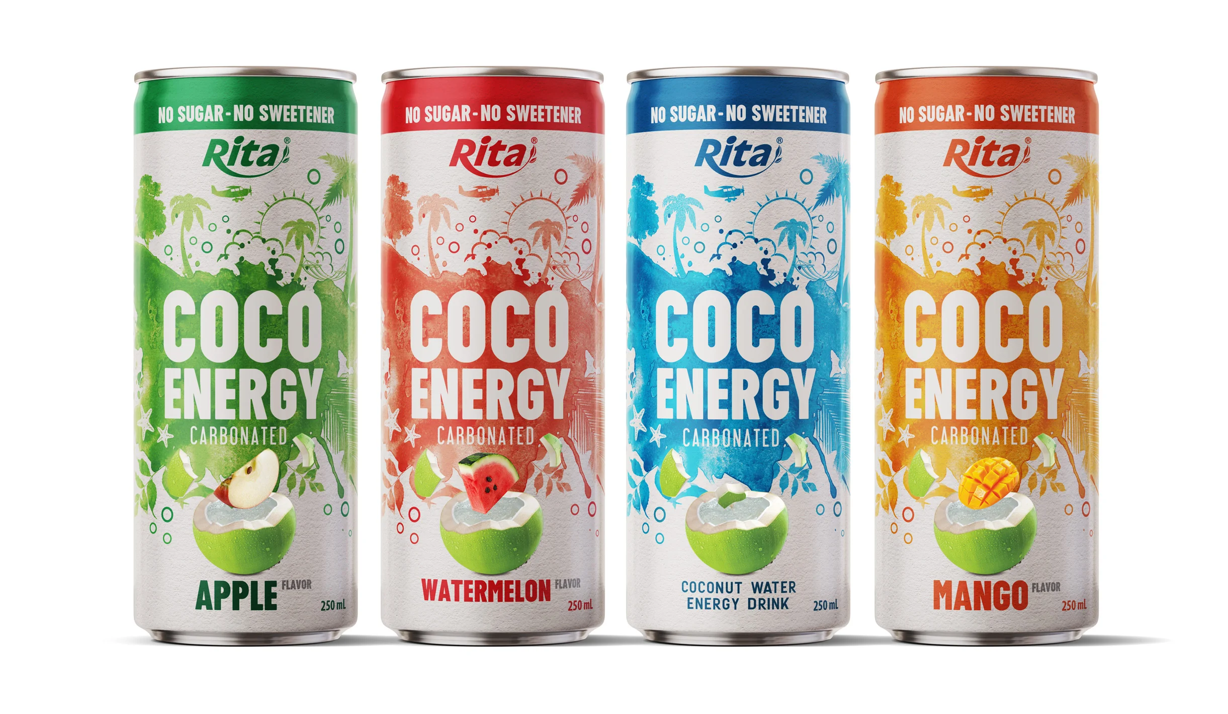 Rita Coco Energy Carbonated Apple Flavor Poster 1