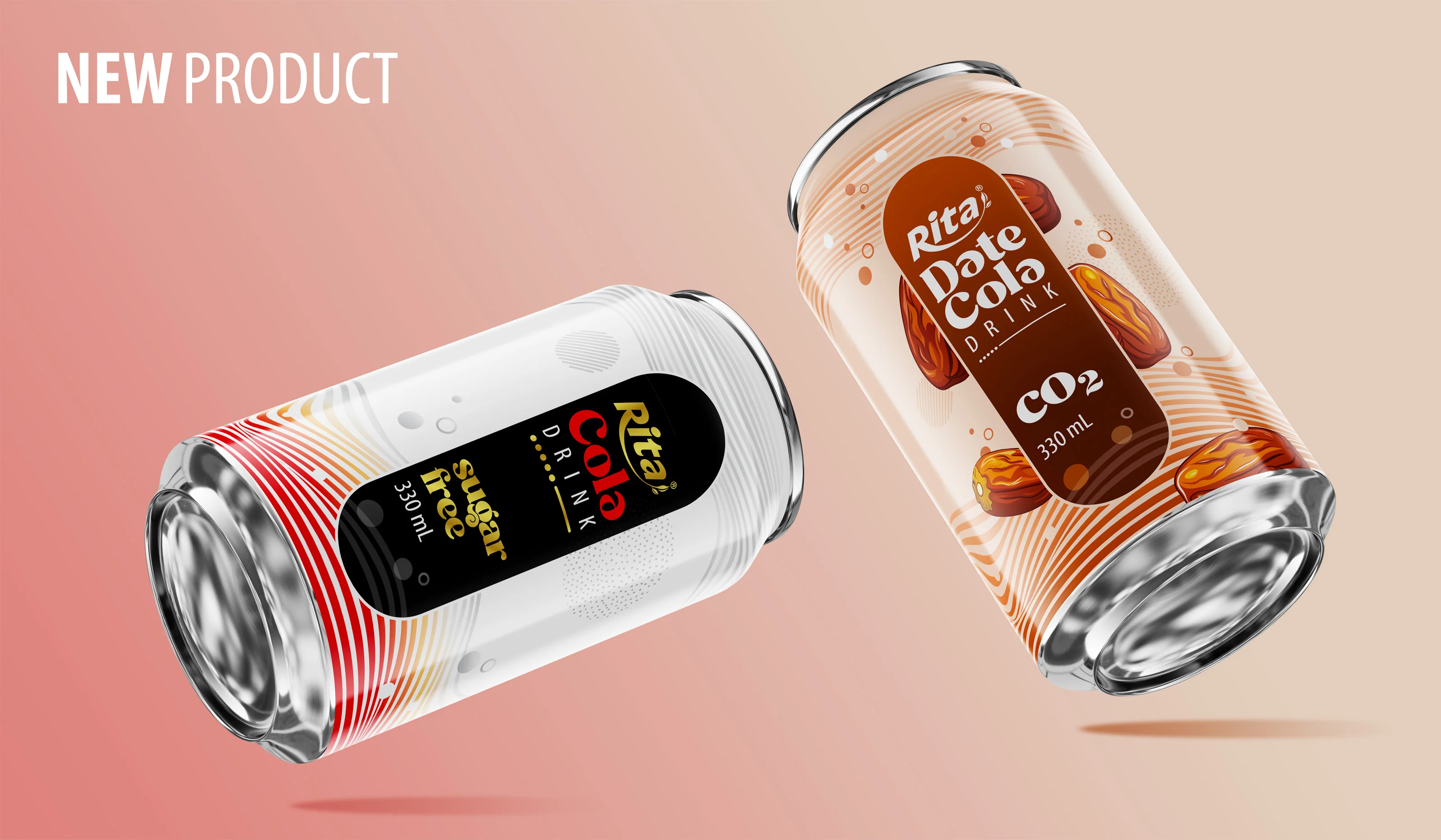 Rita Date Cola Drink CO2 330ml Poster 1