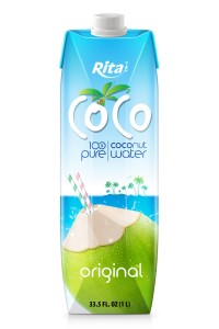 100%有机椰子水原味无添加糖1L纸盒