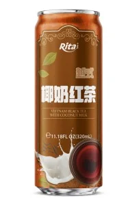 11.18 Fl Oz (320ml) Vietnam Black Tea with Coconut Milk